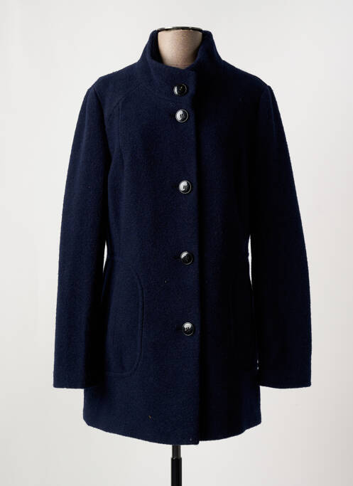 Manteau long bleu BARBARA LEBEK pour femme