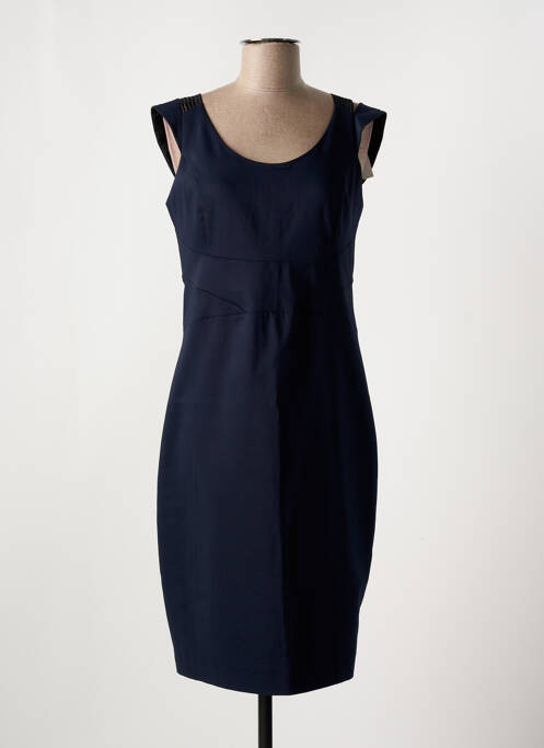 Robe mi-longue bleu EVA KAYAN pour femme