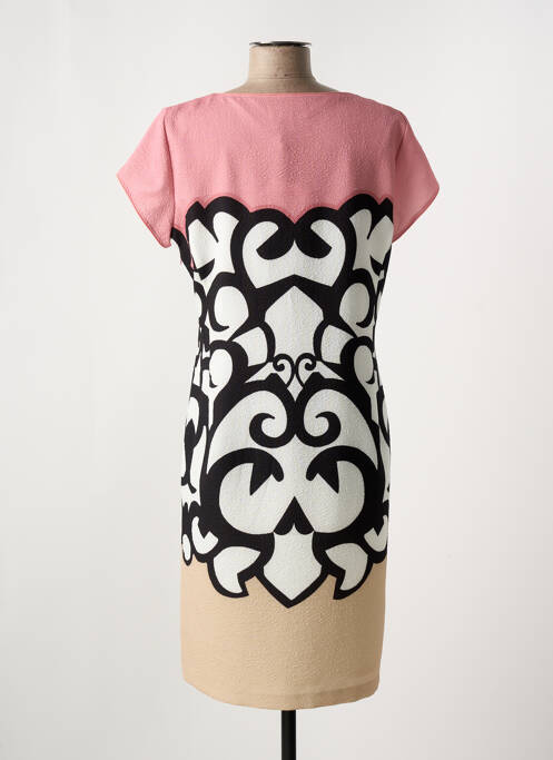 Robe mi-longue rose DIVAS pour femme