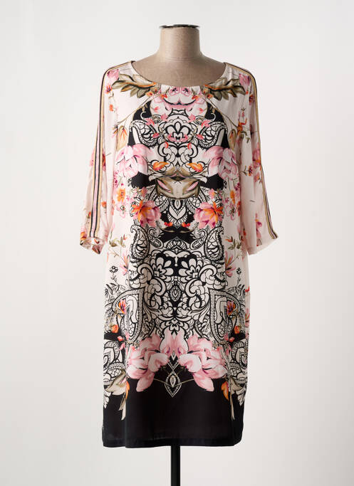 Robe mi-longue rose DIVAS pour femme