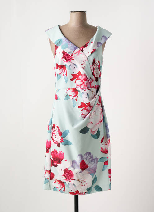 Robe mi-longue vert VERA MONT pour femme