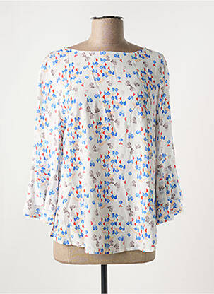 Blouse manches 3/4 manches 3/4 blanc TINTA STYLE femme