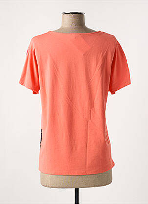 T-shirt sérigraphie manches courtes orange GERRY WEBER femme