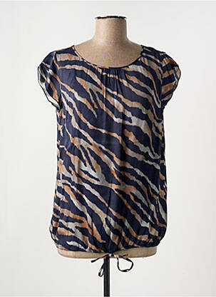 Blouse manches courtes manches courtes bleu BETTY BARCLAY femme