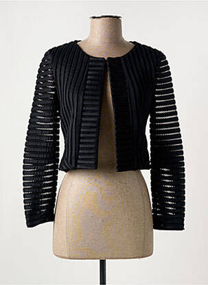 Boléro légère et transparente noir JUS D'ORANGE femme