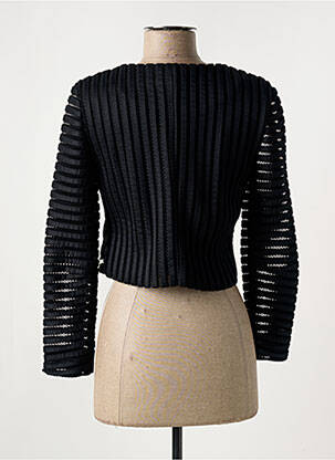 Boléro légère et transparente noir JUS D'ORANGE femme