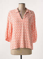 Blouse orange COMMA, pour femme seconde vue