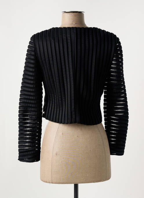 Boléro légère et transparente noir JUS D'ORANGE femme