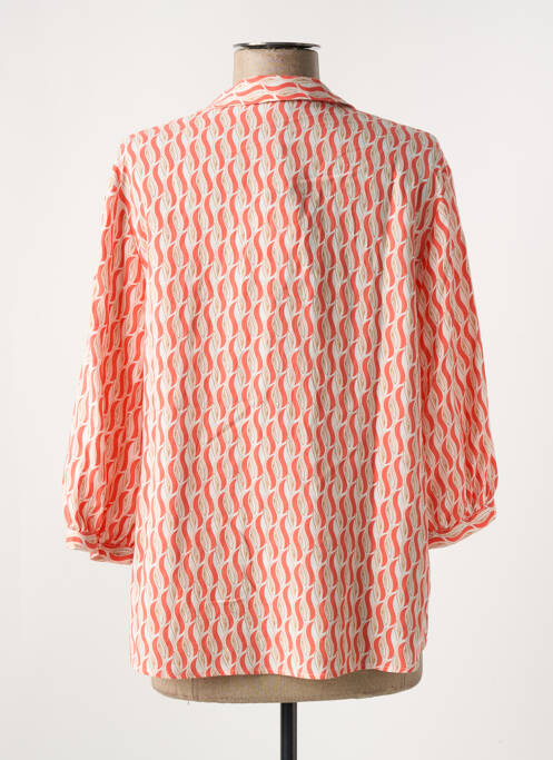 Blouse orange COMMA, pour femme