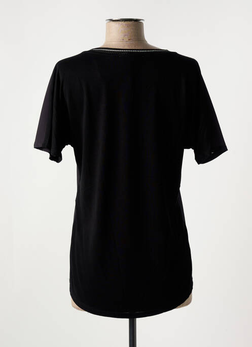 T-shirt noir COMMA, pour femme