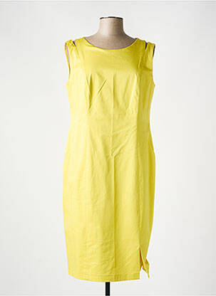 Robe mi-longue sans manche sans manche jaune GERRY WEBER femme