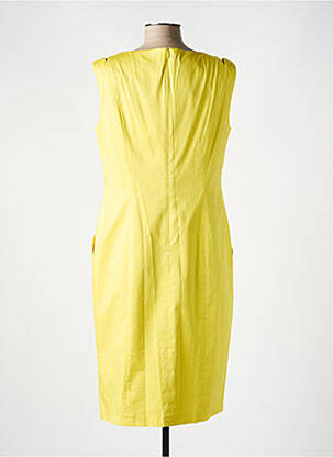 Robe mi-longue sans manche sans manche jaune GERRY WEBER femme