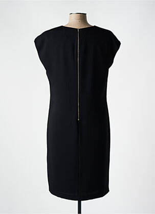 Robe mi-longue sans manche sans manche noir TINTA femme