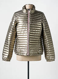 Doudoune poches sans capuche or MARINE DE SAVOIE femme