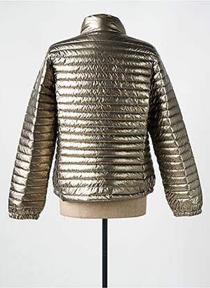 Doudoune poches sans capuche or MARINE DE SAVOIE femme
