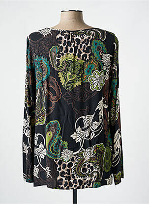 Blouse col rond manches longues noir BETTY BARCLAY femme