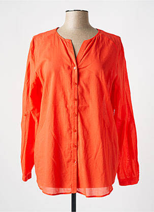 Chemisier coupe droite manches longues orange GERRY WEBER femme