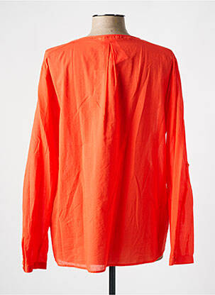 Chemisier coupe droite manches longues orange GERRY WEBER femme
