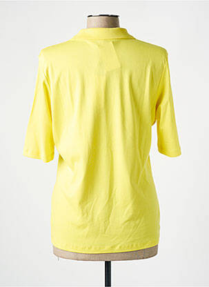 Polo manches 3/4 manches 3/4 jaune GERRY WEBER femme