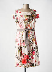 Robe mi-longue beige COMMA, pour femme seconde vue