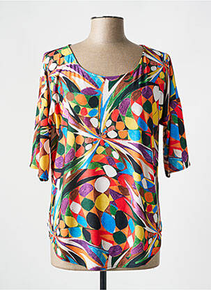 Tunique manches longues rose JOY femme