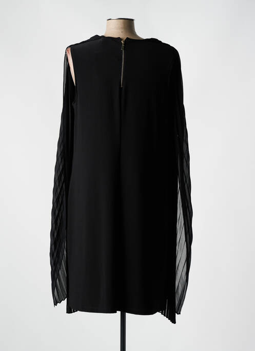 Robe mi-longue sans manche sans manche noir FRANK LYMAN femme