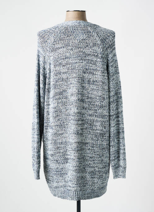 Gilet manches longues resserrée sur le bas bleu BETTY BARCLAY femme