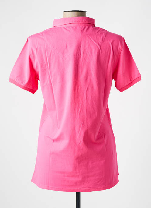 Polo rose MARINE DE SAVOIE pour femme