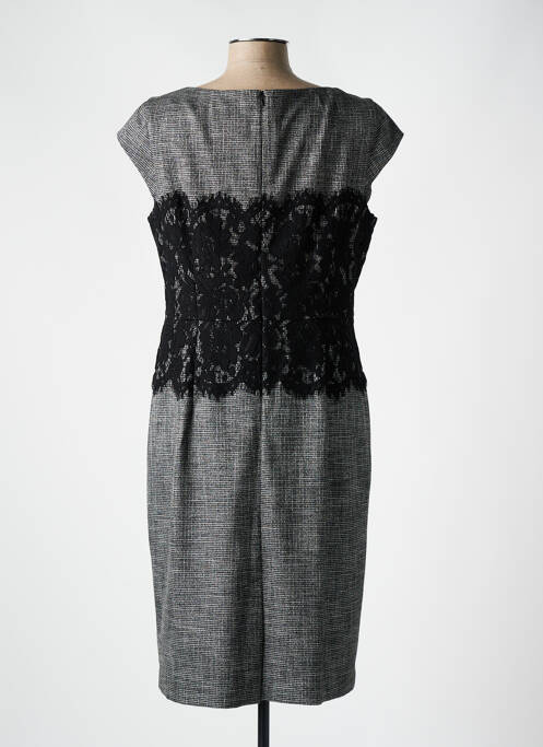 Robe mi-longue gris COMMA, pour femme