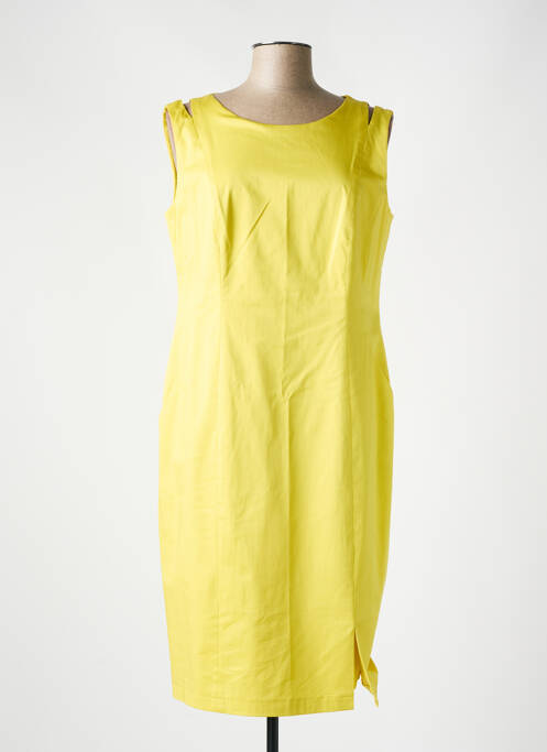 Robe mi-longue jaune GERRY WEBER pour femme
