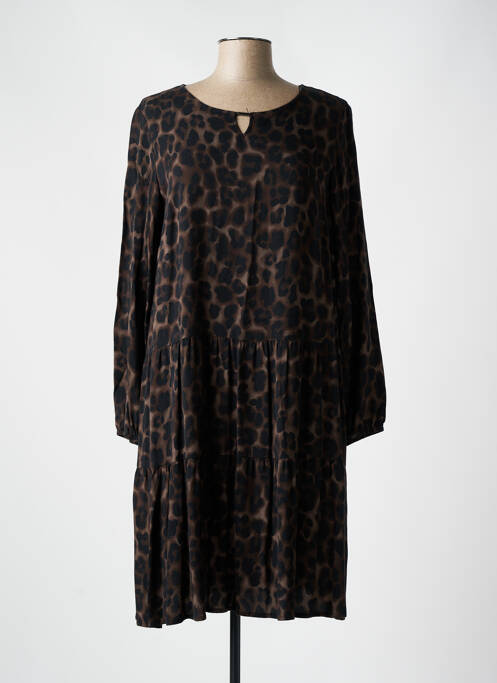 Robe mi-longue marron GERRY WEBER pour femme