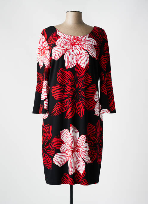 Robe mi-longue noir FRANK LYMAN pour femme