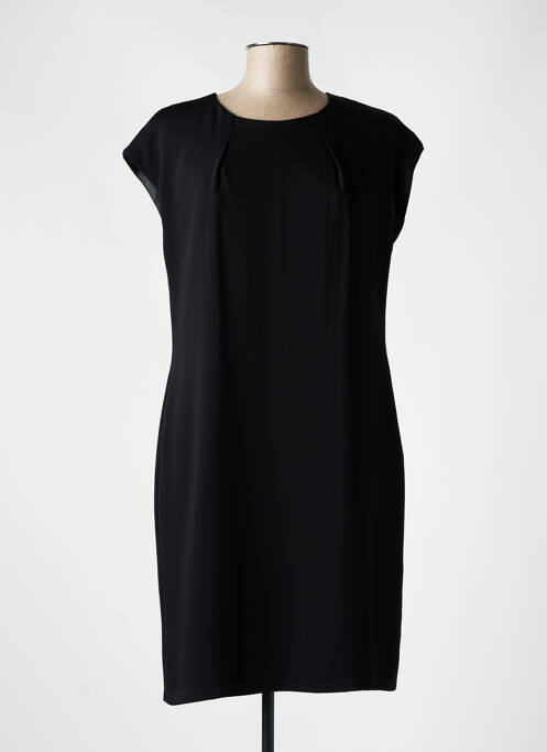 Robe mi-longue noir TINTA pour femme