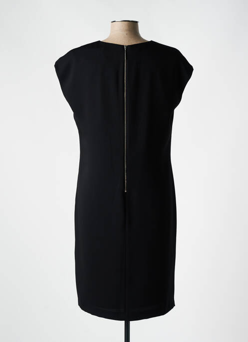 Robe mi-longue noir TINTA pour femme