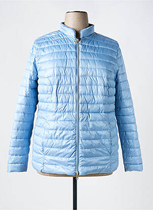 Manteau maternité manches longues bleu BARBARA LEBEK femme