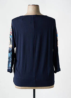 Top imprimé fantaisie manches 3/4 bleu BETTY BARCLAY femme