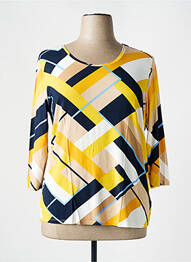 Top imprimé fantaisie manches 3/4 jaune BETTY BARCLAY femme