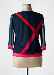 Top bleu DE MIGUEL pour femme seconde vue