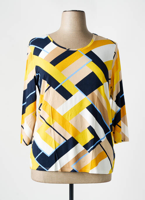 Top imprimé fantaisie manches 3/4 jaune BETTY BARCLAY femme