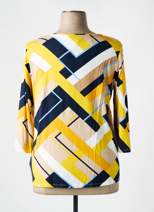 Top imprimé fantaisie manches 3/4 jaune BETTY BARCLAY femme