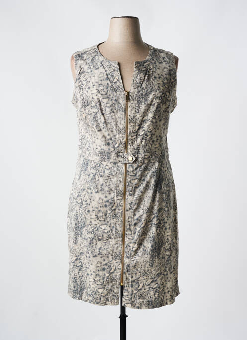 Robe mi-longue gris EVA KAYAN pour femme