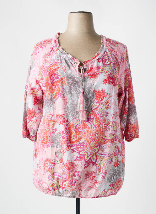 Tunique manches longues rose BETTY BARCLAY pour femme