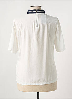 Blouse légère et transparente manches courtes beige TAIFUN femme