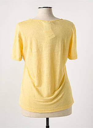 T-shirt coupe cintrée manches courtes jaune GERRY WEBER femme