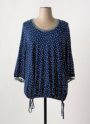 Blouse bleu SAMOON pour femme