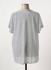 T-shirt bleu SAMOON pour femme seconde vue