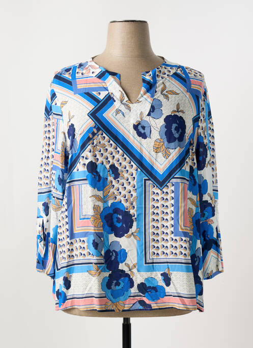 Blouse bleu TINTA STYLE pour femme