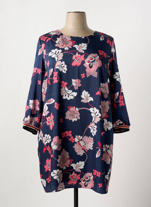 Robe courte bleu BARILOCHE pour femme