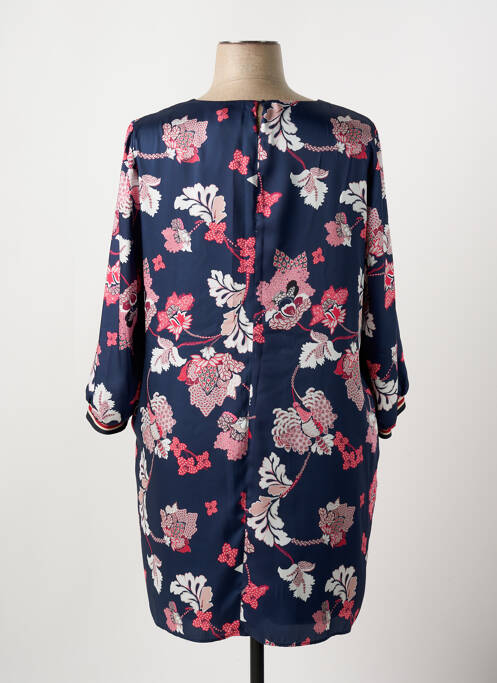 Robe courte bleu BARILOCHE pour femme