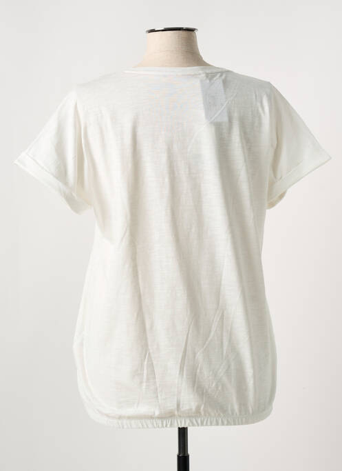 T-shirt blanc SAMOON pour femme